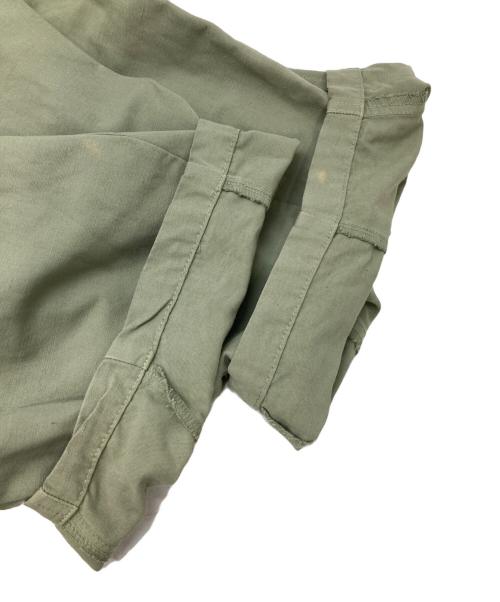 nest Robe（ネストローブ）nest Robe (ネストローブ) コットンリネン石目コクーンカーゴパンツ グリーン サイズ:FREEの古着・服飾アイテム