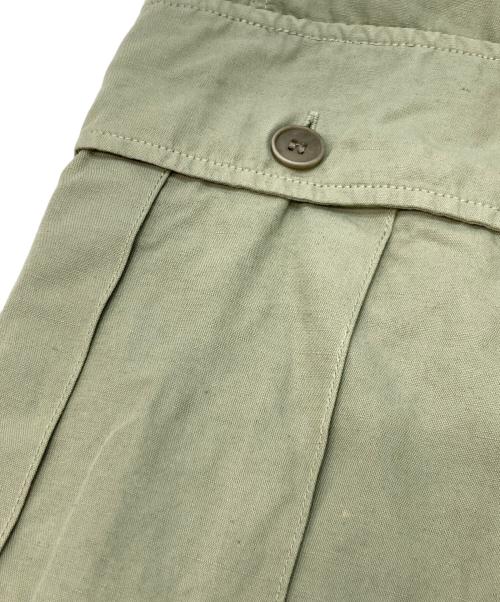 nest Robe（ネストローブ）nest Robe (ネストローブ) コットンリネン石目コクーンカーゴパンツ グリーン サイズ:FREEの古着・服飾アイテム