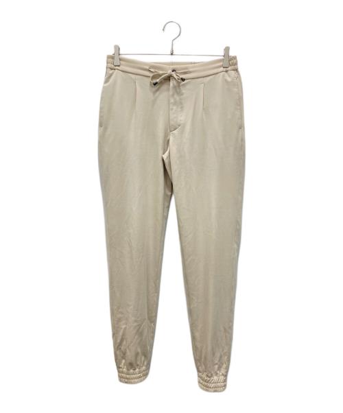 giab's ARCHIVIO（ジャブス アルキヴィオ）giab's ARCHIVIO (ジャブス アルキヴィオ) イージーパンツ ベージュ サイズ:46の古着・服飾アイテム