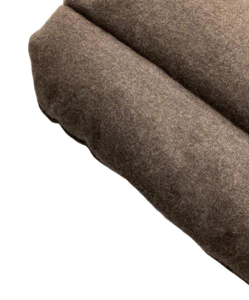 TOMORROW LAND tricot（トゥモローランド トリコ）TOMORROW LAND tricot (トゥモローランド トリコ) カシミヤ ニットダウンベスト ブラウン サイズ:Mの古着・服飾アイテム