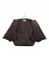 TOMORROW LAND tricot (トゥモローランド トリコ) カシミヤ ニットダウンベスト ブラウン サイズ:M：17000円