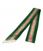 LOUIS VUITTONルイ ヴィトン）の古着「ストライプ柄ツィリー」｜グリーン