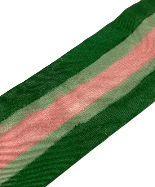 LOUIS VUITTON（ルイ ヴィトン）LOUIS VUITTON (ルイ ヴィトン) ストライプ柄ツィリー グリーンの古着・服飾アイテム