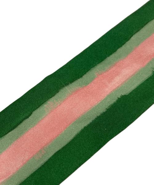 LOUIS VUITTON（ルイ ヴィトン）LOUIS VUITTON (ルイ ヴィトン) ストライプ柄ツィリー グリーンの古着・服飾アイテム