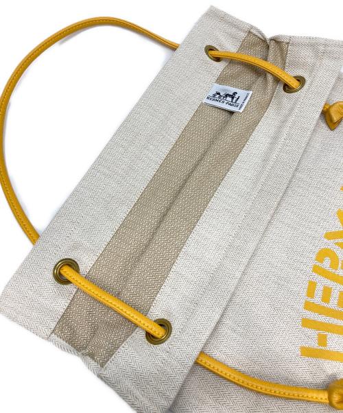 HERMES（エルメス）HERMES (エルメス) ショルダーバッグ アイボリーの古着・服飾アイテム