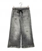 DIESELディーゼル）の古着「ジョグジーンズ」｜グレー