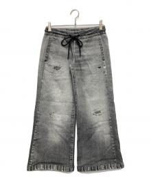 DIESEL（ディーゼル）の古着「ジョグジーンズ」｜グレー