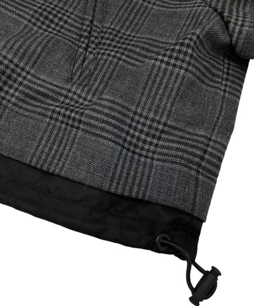 DIESEL（ディーゼル）DIESEL (ディーゼル) チェッククロップドジャケット ブラック サイズ:42の古着・服飾アイテム