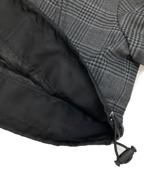 DIESEL（ディーゼル）DIESEL (ディーゼル) チェッククロップドジャケット ブラック サイズ:42の古着・服飾アイテム