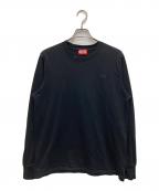 DIESELディーゼル）の古着「ロングスリーブTシャツ」｜ブラック