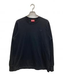 DIESEL（ディーゼル）の古着「ロングスリーブTシャツ」｜ブラック