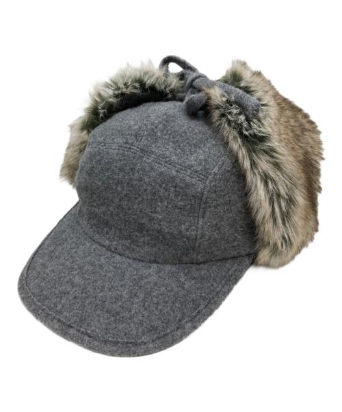 Y's（ワイズ）Y's (ワイズ) フライトキャップ グレーの古着・服飾アイテム