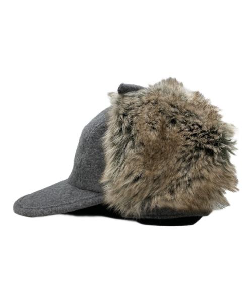 Y's（ワイズ）Y's (ワイズ) フライトキャップ グレーの古着・服飾アイテム