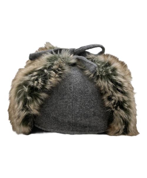 Y's（ワイズ）Y's (ワイズ) フライトキャップ グレーの古着・服飾アイテム