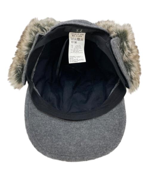 Y's（ワイズ）Y's (ワイズ) フライトキャップ グレーの古着・服飾アイテム