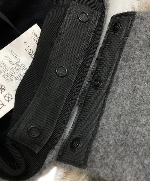 Y's（ワイズ）Y's (ワイズ) フライトキャップ グレーの古着・服飾アイテム