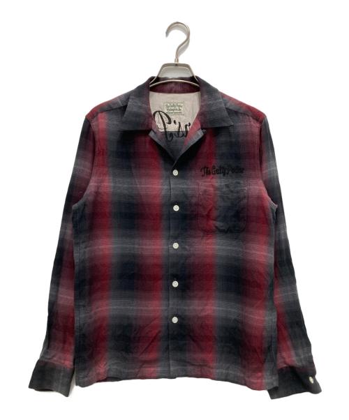 WACKO MARIA（ワコマリア）WACKO MARIA (ワコマリア) オンブレチェックシャツ レッド サイズ:Mの古着・服飾アイテム