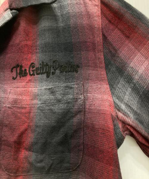 WACKO MARIA（ワコマリア）WACKO MARIA (ワコマリア) オンブレチェックシャツ レッド サイズ:Mの古着・服飾アイテム