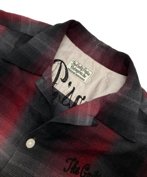 WACKO MARIA（ワコマリア）WACKO MARIA (ワコマリア) オンブレチェックシャツ レッド サイズ:Mの古着・服飾アイテム