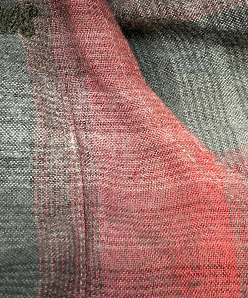 WACKO MARIA（ワコマリア）WACKO MARIA (ワコマリア) オンブレチェックシャツ レッド サイズ:Mの古着・服飾アイテム