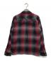 WACKO MARIA (ワコマリア) オンブレチェックシャツ レッド サイズ:M：12000円