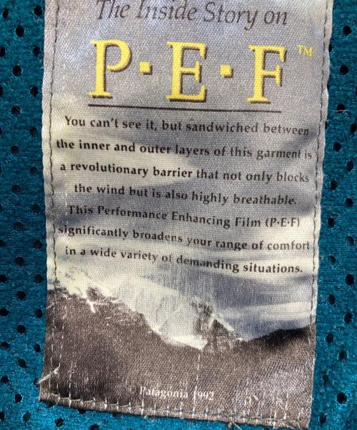 Patagonia（パタゴニア）Patagonia (パタゴニア) 初期型 P.E.F RETRO-X JACKET ネイビー サイズ:XSの古着・服飾アイテム
