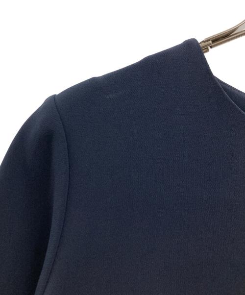 SOEJU（ソージュ）SOEJU (ソージュ) ペプラムチュニックブラウス ネイビー サイズ:Mの古着・服飾アイテム