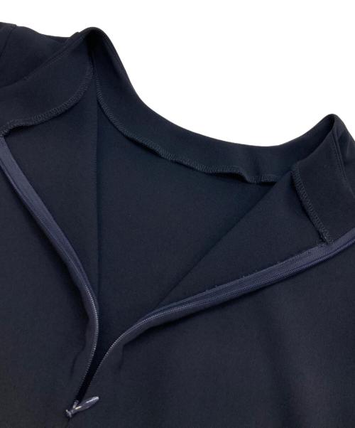 SOEJU（ソージュ）SOEJU (ソージュ) ペプラムチュニックブラウス ネイビー サイズ:Mの古着・服飾アイテム