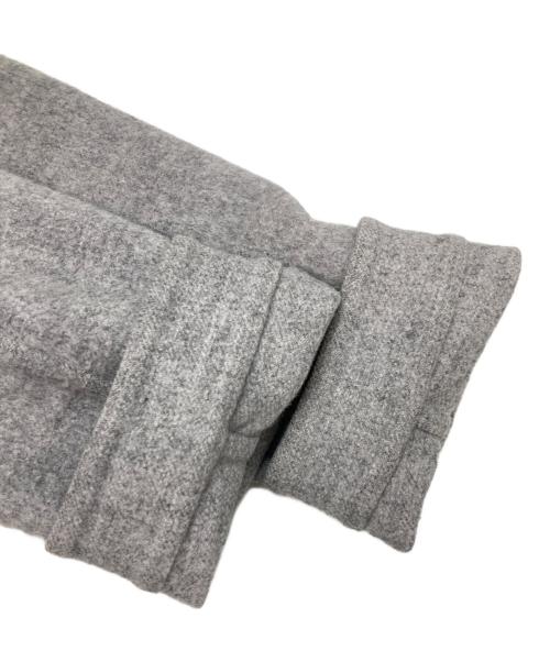 MaxMara（マックスマーラ）MaxMara (マックスマーラ) クチートアマーノ  ロング丈 ニット切替 グレー サイズ:38の古着・服飾アイテム