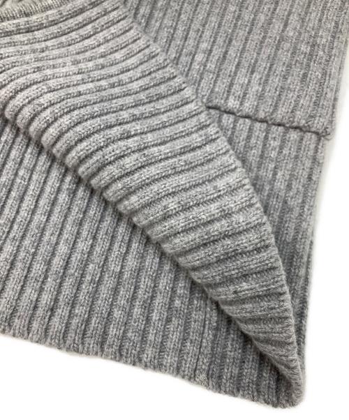 MaxMara（マックスマーラ）MaxMara (マックスマーラ) クチートアマーノ  ロング丈 ニット切替 グレー サイズ:38の古着・服飾アイテム