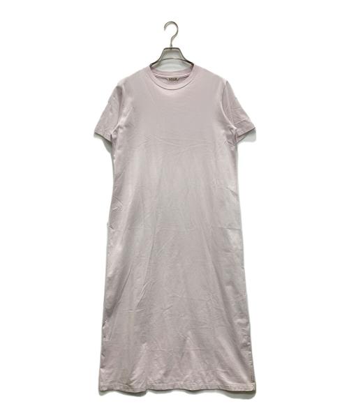 AURALEE（オーラリー）AURALEE (オーラリー) ORGANIC COTTON COMPACT JERSEY ONE-PIECE ピンク サイズ:1の古着・服飾アイテム
