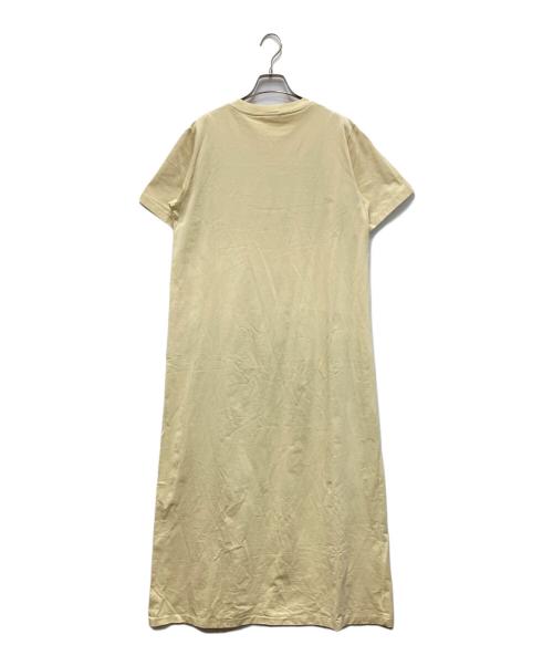 AURALEE（オーラリー）AURALEE (オーラリー) ORGANIC COTTON COMPACT JERSEY ONE-PIECE イエロー サイズ:1の古着・服飾アイテム
