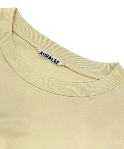 AURALEE（オーラリー）AURALEE (オーラリー) ORGANIC COTTON COMPACT JERSEY ONE-PIECE イエロー サイズ:1の古着・服飾アイテム