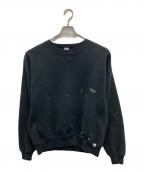 RUSSELL ATHLETICラッセルアスレチック）の古着「裏起毛スウェット」｜ブラック