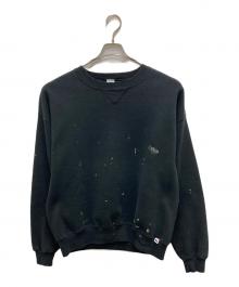 RUSSELL ATHLETIC（ラッセルアスレチック）の古着「裏起毛スウェット」｜ブラック