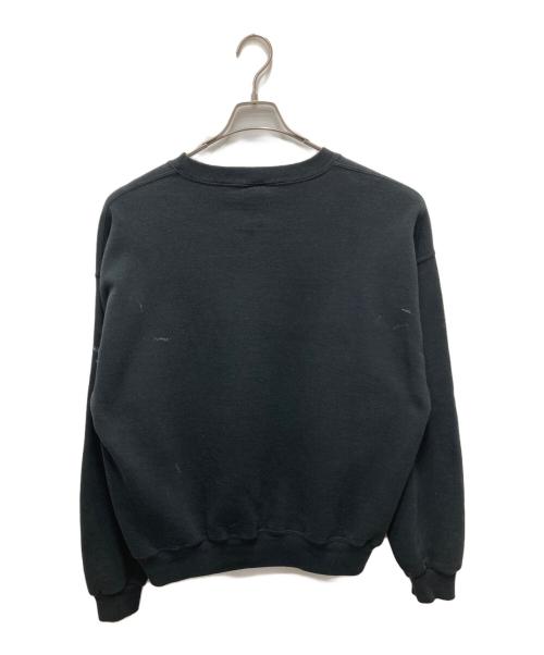 RUSSELL ATHLETIC（ラッセルアスレチック）RUSSELL ATHLETIC (ラッセルアスレチック) 裏起毛スウェット ブラック サイズ:XLの古着・服飾アイテム