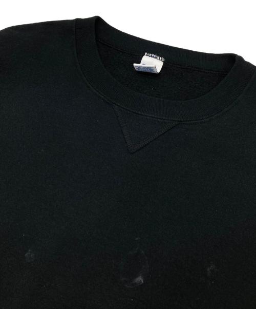 RUSSELL ATHLETIC（ラッセルアスレチック）RUSSELL ATHLETIC (ラッセルアスレチック) 裏起毛スウェット ブラック サイズ:XLの古着・服飾アイテム