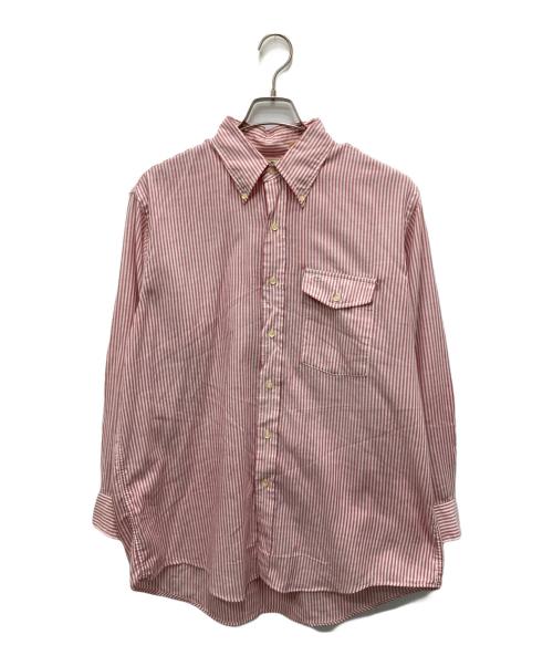 L.L.Bean（エルエルビーン）L.L.Bean (エルエルビーン) ストライプシャツ レッド サイズ:不明の古着・服飾アイテム
