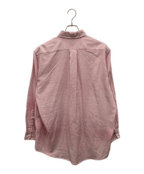 L.L.Bean（エルエルビーン）L.L.Bean (エルエルビーン) ストライプシャツ レッド サイズ:不明の古着・服飾アイテム