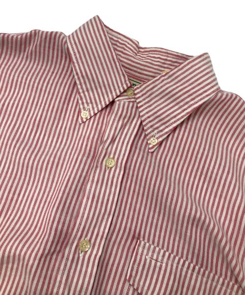 L.L.Bean（エルエルビーン）L.L.Bean (エルエルビーン) ストライプシャツ レッド サイズ:不明の古着・服飾アイテム