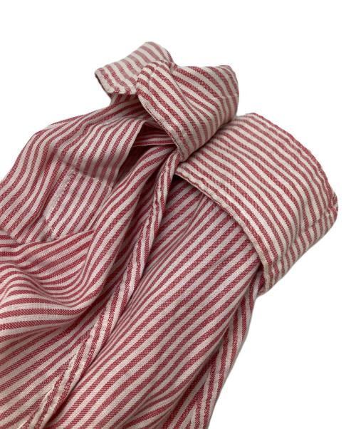 L.L.Bean（エルエルビーン）L.L.Bean (エルエルビーン) ストライプシャツ レッド サイズ:不明の古着・服飾アイテム