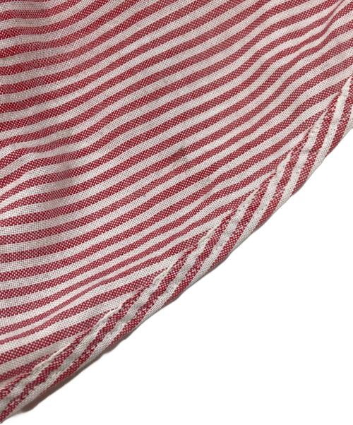 L.L.Bean（エルエルビーン）L.L.Bean (エルエルビーン) ストライプシャツ レッド サイズ:不明の古着・服飾アイテム