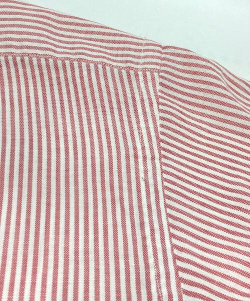 L.L.Bean（エルエルビーン）L.L.Bean (エルエルビーン) ストライプシャツ レッド サイズ:不明の古着・服飾アイテム