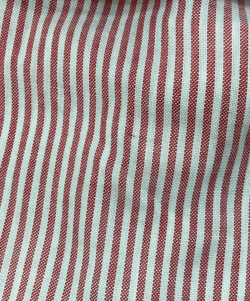 L.L.Bean（エルエルビーン）L.L.Bean (エルエルビーン) ストライプシャツ レッド サイズ:不明の古着・服飾アイテム