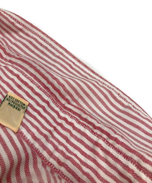 L.L.Bean（エルエルビーン）L.L.Bean (エルエルビーン) ストライプシャツ レッド サイズ:不明の古着・服飾アイテム