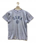 Championチャンピオン）の古着「プリントTシャツ」｜ブルー
