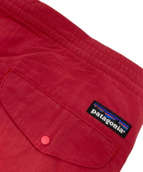Patagonia（パタゴニア）Patagonia (パタゴニア) ナイロン バギーズ ロング パンツ レッド サイズ:Lの古着・服飾アイテム