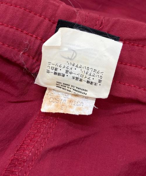 Patagonia（パタゴニア）Patagonia (パタゴニア) ナイロン バギーズ ロング パンツ レッド サイズ:Lの古着・服飾アイテム
