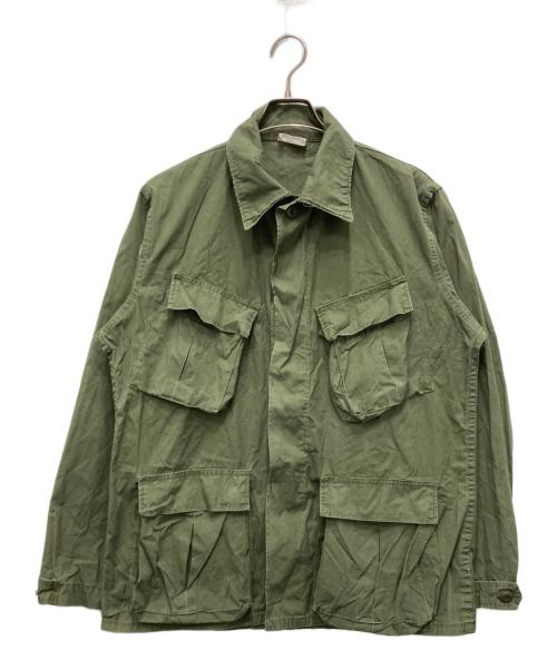 US ARMY（ユーエスアーミー）US ARMY (ユーエスアーミー) ジャングルファティーグジャケット オリーブ サイズ:Mの古着・服飾アイテム