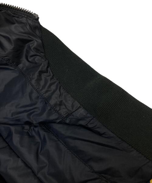 POLO RALPH LAUREN（ポロ・ラルフローレン）POLO RALPH LAUREN (ポロ・ラルフローレン) キルティングボンバージャケット ブラック サイズ:Mの古着・服飾アイテム